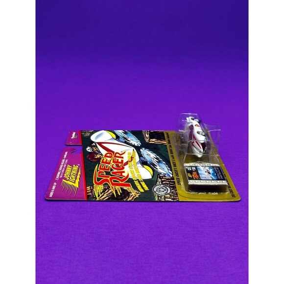 Johnny Lightning Speed Racer Mac 5 CEL 4 Film Strip Playing Mantis 351-00 1997 - Picture 5 of 8